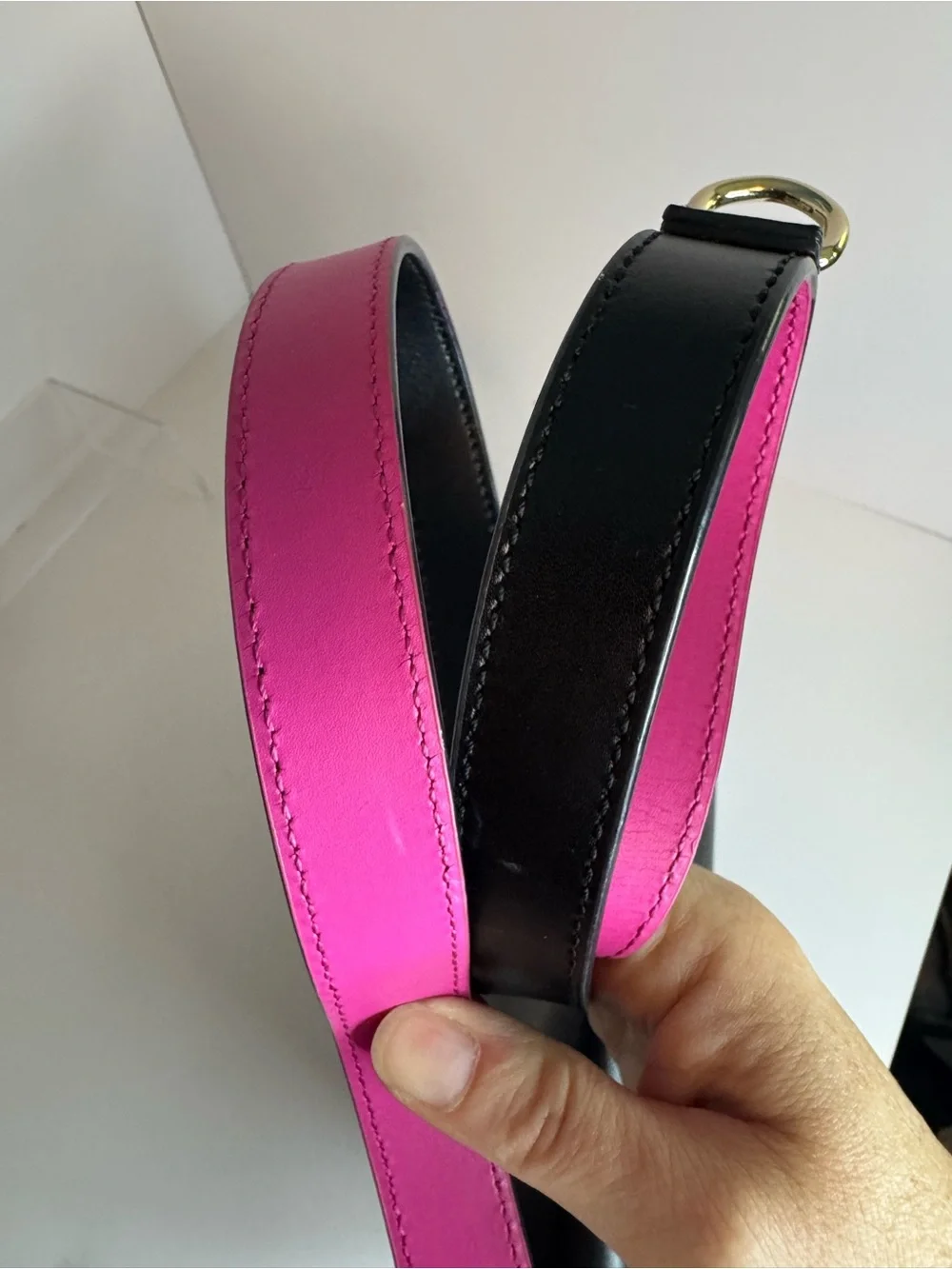#341 Kate Spade Doreen Bond Street Leather Logo Flap Closure Crossbody Bag